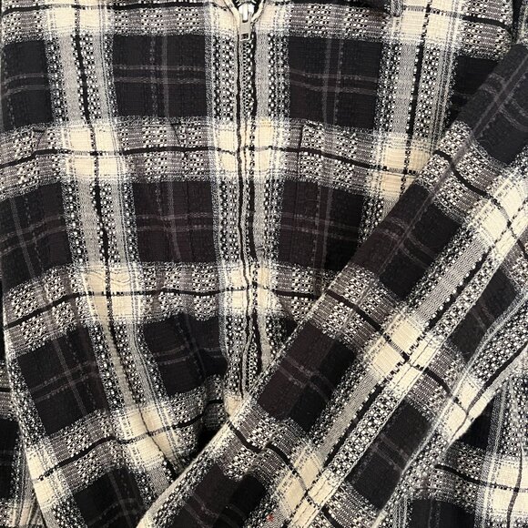 Corridor Zip-Up Flannel Longsleeve  "Shacket" - Picture 3 of 4